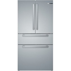 Série 800 B36CL80SNS - Réfrigérateur à 4 portes dont 2 battants, à profondeur de comptoir (91 cm). Acier inoxydable