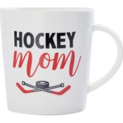 Canadian Hockey Mom Porcelain Mug