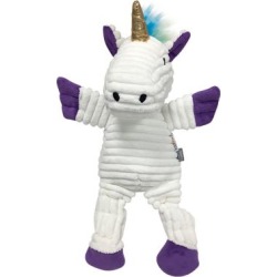 Rainbow Bright Knotted Unicorn Dog Toy