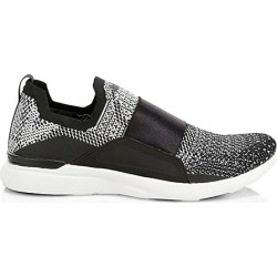 Athletic Propulsion Labs Men's Men's Techloom Bliss Sneakers - Black Metallic Silver White - Size 11.5 D