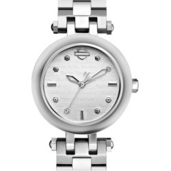 The Scoop Case Stainless Steel Analog Watch