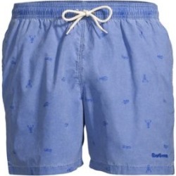 Lobster Print Swim Trunks
