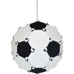One-Light Soccer Ball Pendant Light