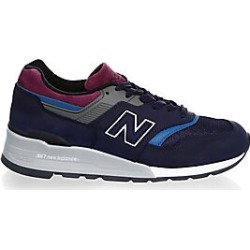 New Balance 997 Made in US Suede Sneakers - Navy - Size 8 D