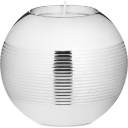 Pétanque Silver Votive Holder