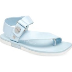 Rikki Leather Cross Strap Sandals