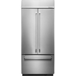 KBFN506ESS-36 inch Wide, 20.8 Cu. Ft, French Door Refrigerator- Stainless Steel