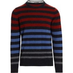 COLLETION Cashmere Striped Sweater