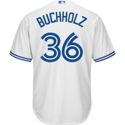 T-shirt en jersey de la MLB de Clay Buchholz des Blue Jays de Toronto