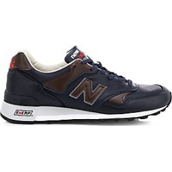 New Balance 577 Made in UK Leather Runners - Navy - Size 12 D