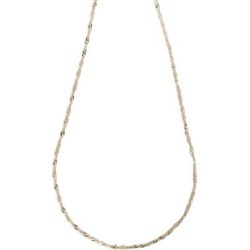 14K Yellow Gold Singapore Chain