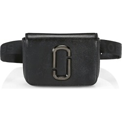 Marc Jacobs Women's The Hip Shot DTM Coated Leather Belt Bag - Black - Size XS/S