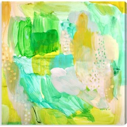 Oliver Gal Banana Trees Canvas Art - Size 36 X 36