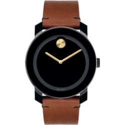 Montre analogique Bold avec bracelet en cuir