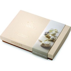Godiva 24-Piece White Chocolate Gift Box
