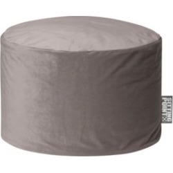 Dotcom Velvet Pouf Ottoman