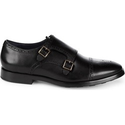 Leather Monk Strap Shoes