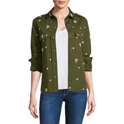 Hayfa Embellished Fatigue Shirt