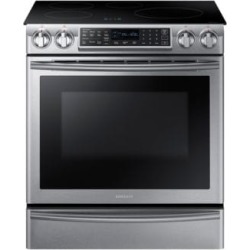 NE58K9560WS/AC - Cuisinière à induction en acier inoxydable de 5,8 pi³ avec technologie Virtual Flame
