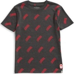 T-shirt ras du cou indispensable en coton à imprimé intégral Canada