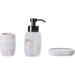 Marble 3-Piece Bath Coordinates Set