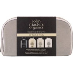 Ensemble de 4 produits de voyage essentiels pour cheveux et corps