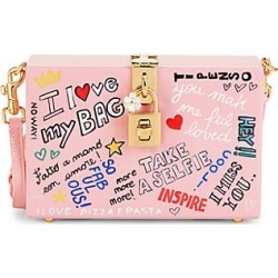I Heart My Bag Acrylic Box Crossbody Bag