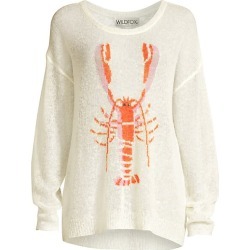 Wildfox Women's Rock Lobster Pullover - Vintage Lace - Size Small