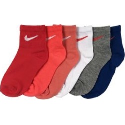 Kid's 6-Pack Quarter Socks