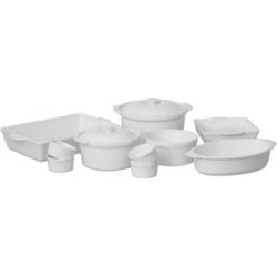 Service de vaisselle en porcelaine du four à la table, 12 pièces