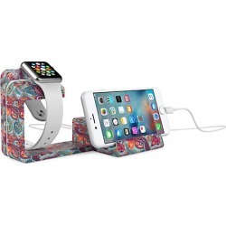 Dual 2-in-1 Charging Stand for Apple Watch & Smartphone