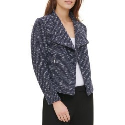Tweed Open Front Jacket