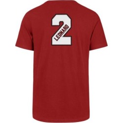 T-shirt en coton des Raptors de Toronto de la NBA avec le numéro et le nom de Kawhi Leonard