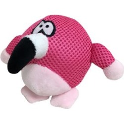 Rainbow Bright Spiker Flamingo Dog Toy