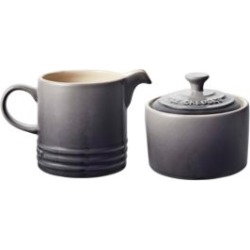 3-Piece Stoneware Cream and Sugar Set