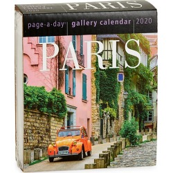 Paris Page A Day 2020 Calendar