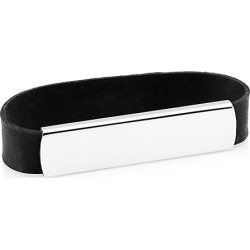 Grand Band Men's Medium Sterling Silver Plaque Money Band - Silver