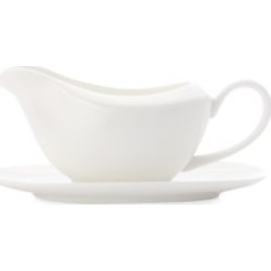 Mansion Gravy Boat and Stand