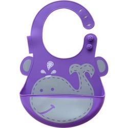 Bavette en silicone Willo la baleine