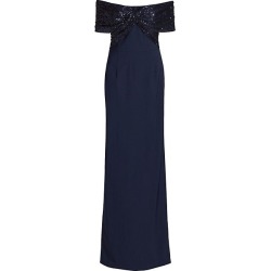 Embellished Crepe Column Gown found on Bargain Bro from Saks Fifth Avenue AU for USD $491.70