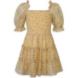Girl's Tiered Floral Dress found on MODAPINS
