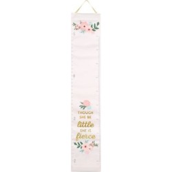 Floral Print Growth Chart