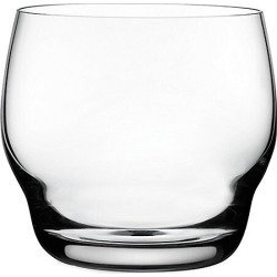 Nude Glass Heads Up 2-Piece Whiskey Glass Set