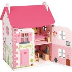 Maison de poupées en bois Mademoiselle
