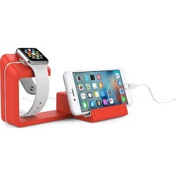 Dual 2-in-1 Charging Stand for Apple Watch & Smartphone