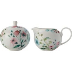3-Piece Primavera Porcelain Cream & Sugar Set