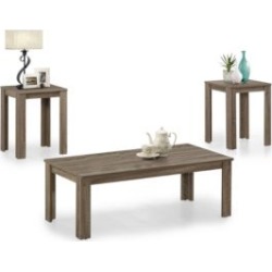 Ensemble table basse et tables d'appoint