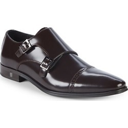 Patent Leather Monk Strap Shoes