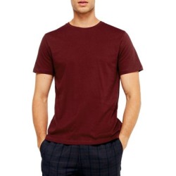 T-shirt bordeaux classique