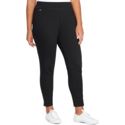 Pantalon coupé à la cheville en jersey